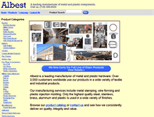 Tablet Screenshot of albest.com